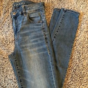 american eagle next level stretch jeggings